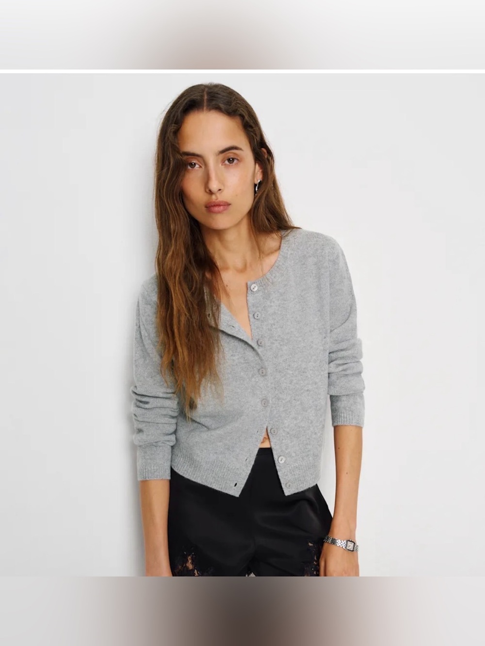 Reformation Clara Cashmere Cardigan